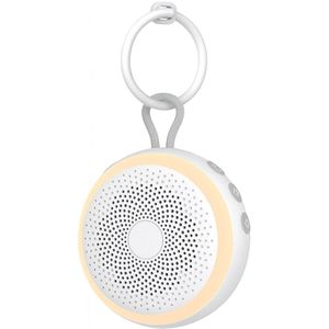 White Noise Machine – Witte Ruis Apparaat – Nachtlampje & Muziek – Slaaptrainer – Oplaadbaar & Draagbaar – Voor Baby & Volwassenen