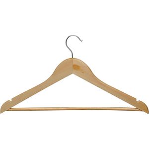 Maul kledinghanger, uit hout, pak van 8 stuks 7 stuks