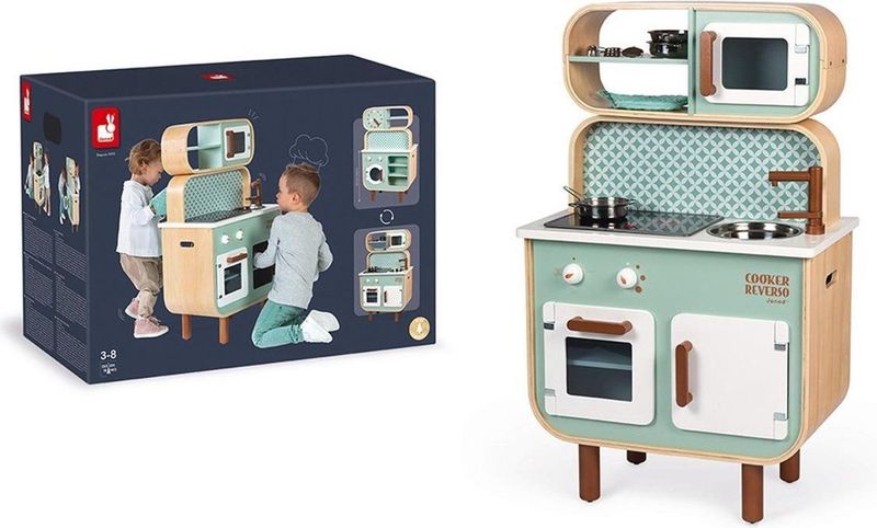 Janod - Janod Grote Keuken Cooker Reverso