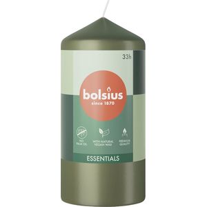 Bolsius Essentials Stompkaars 120/58 Fresh Olive