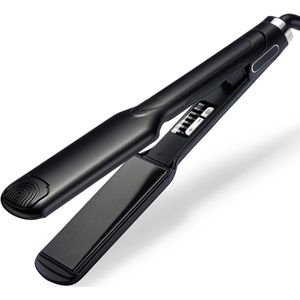 Extra Brede Haarstylers met Snelle Verwarming en 6 Temperatuurinstellingen