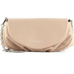 GIANNI CHIARINI Schoudertas Koppeling Adele Crossbody Bag Satin Beige