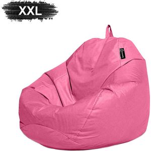 Casacomfy Complete Zitzak Volwassenen - Pear XXL - Roze - Binnen & Buiten Zitzak - Comfortabel - Duurzaam - Vulling Originele EPS - Waterafstotend