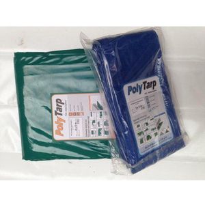 Afdekzeil | Dekzeil | Dekkleed | Afdekkleed | Bache | PVC-600 | 6 x 8 Blauw