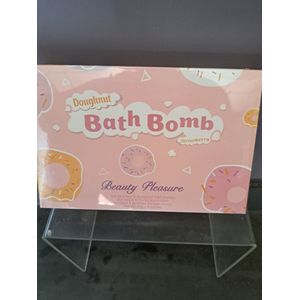 geschenk set bruisballen - donuts - aarbei- bathbombs -
