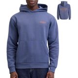 JJ REBEL - JREBROCK - Hoodie - Blauw - Met Backprint