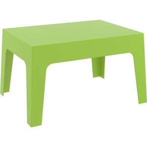 Alterego Lage, groene tafel 'MARTO' uit kunststof