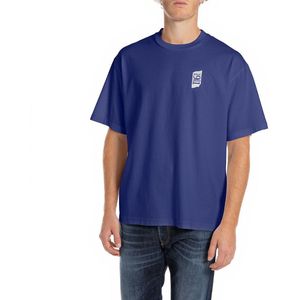 REPLAY - M6992.000.23454 - T-shirt - Zwart - Katoen - Korte Mouwen
