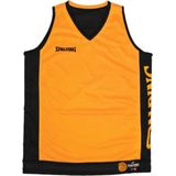Spalding Reversible Shirt Heren - Oranje / Zwart | Maat: XXL