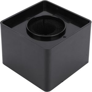 Cube Shaped Microphone Flag - 41mm Diameter - Portable Logo Flag Station for Meetings and Interviews