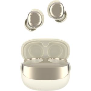 pocobob Z Draadloze Oortjes - Wit Goud Beige - Bluetooth - Kleine - In-Ear - Met Microfoon