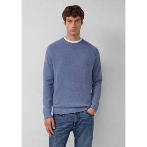 Gebreide Trui - Zacht - Lamswol - Raglanmouwen - Ronde Hals