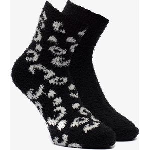 Softy dames sokken 2-pack - Wit - Maat 35 - Fluffy sokken