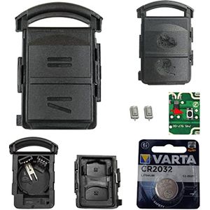 Reparatieset voor autosleutels met drukknoppen en CR2032 batterij
