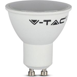 4.5W LED-spot - GU10-lamp met melkglasafdekking - 110° lens - Wit 6500K (Verpakking van 3)