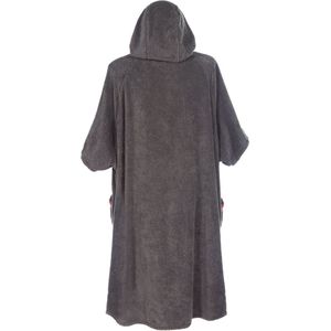RED Paddle Luxury Towelling Change Robe Grey