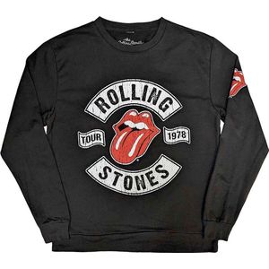 The Rolling Stones - US Tour 1978 Sweater/trui - XL - Zwart