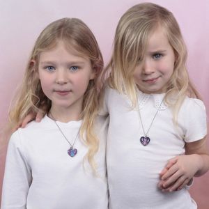 Disney - Lilo en Stitch - BFF Kettingen - Hartvormige Hanger