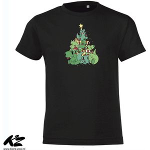 Klere-Zooi - Dino Tree - Kids T-Shirt - 152 (12/13 jaar)