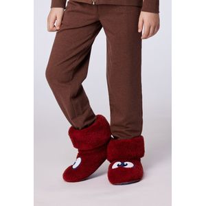Woody Pantoffels Donkerrood 43-46