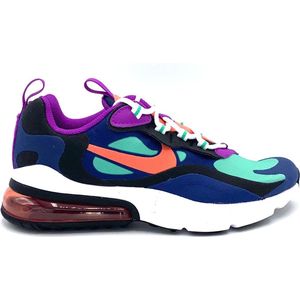 Nike Air Max 200 React - Blauw, Oranje, Wit, Zwart, Paars - Maat 38