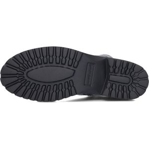 Waldläufer - Enkellaarsjes - Zwart - Croco Lak H Booty