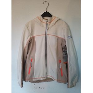 Icepeak Outdoorjas - Maat 140 - Meisje - beige