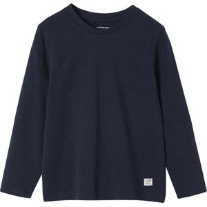 T-shirt - Effen - Jongens - Katoen - Lange Mouwen