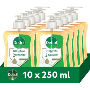 Dettol Handzeep Original 250ml - 10 stuks - Voordeelverpakking