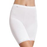 Sloggi 2-Pack Basic Long Dames - Boxershort - 52 - Wit