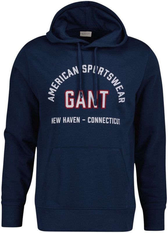 Gant - 2067090 - Bedrukt Grafisch Sweatshirt - Groen - Casual - Katoen