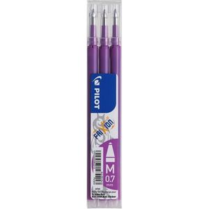 Rollerpenvulling pilot frixion bls-fr7 m paars | Set a 3 stuk