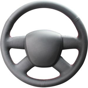 Stuurwielhoes voor Audi A3 A4 A6 - 4-spaken, Microvezelleer, Duurzaam en Comfortabel