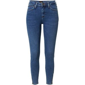 Lee Scarlett High Waist Zip Jeans Blauw 28 / 31 Vrouw