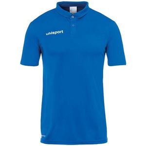 Uhlsport - Polo - Blauw - Gerecycled Polyester - Vaste Kraag