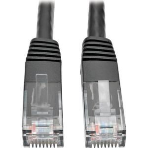 Tripp Lite CAT6, M/M, 100FT netwerkkabel 30,48 m U/UTP (UTP) Zwart