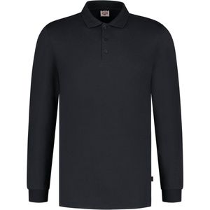 Tricorp 201019 Poloshirt Jersey Lange Mouw - Marineblauw