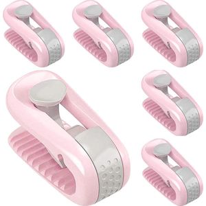 Dekbedclips met Opbergbox – Klemmen – Knijpers – Dekbed Clips 6 Stuks – Roze