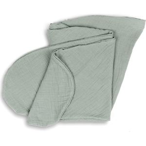 Zwangerschapskussen Hoes - Superzacht Bio Katoenen Overtrek - Dubbel Gaas Elastische Kussensloop - Verschillende Kleuren - Basics - Comfortabele Tetra Green Comfy Big. zwangerschapskussen hoes xxl