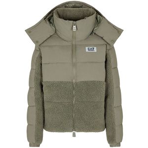 EA7 - 7W000656_AF16076 - Gewatteerde Jas - Groen - Casual - Polyamide