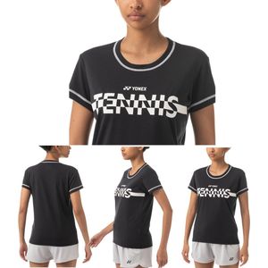 Yonex T-Shirt Dames Zwart