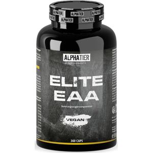 Alphatier - EAA Capsules - Voedingssupplement - 90 Stuks - Essentiële Aminozuren