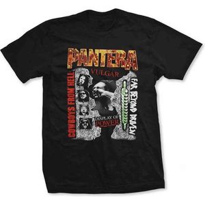 Pantera - 3 Albums Heren T-shirt - XXL - Zwart