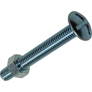 SAM Kachelbout met moer M8 60mm verzinkt 4 stuks