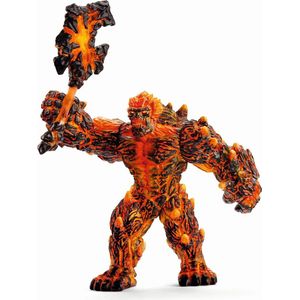 Schleich Eldrador Creatures - Lavagolem met wapen - Speelfiguur - Kinderspeelgoed voor Jongens en Meisjes - 7 tot 12 jaar