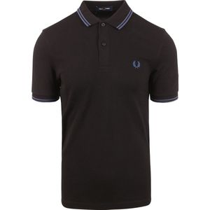 Fred Perry - Polo M3600 Zwart T46 - Slim-fit - Heren Poloshirt Maat S