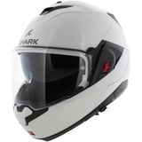 Shark - Oxo - Systeemhelm - Glans Wit - Lexan Polycarbonaat - ECE22.06