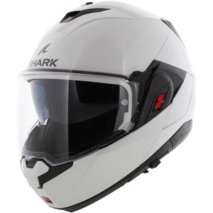 Shark - Oxo - Systeemhelm - Glans Wit - Lexan Polycarbonaat - ECE22.06