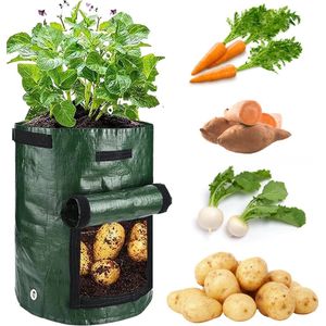 Winkrs Kweekzak Growbag Grow Bag voor aardappelen , groenten en planten - Tuinzak/Groeizak - Small 30x35CM