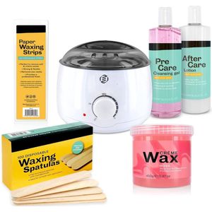 Equivera Wax Apparaat - Ontharingsapparaat - Geschikt voor Ontharen van het hele Lichaam - Wax Set - Wax Bonen - Waxen